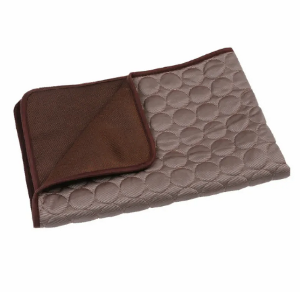ChillPaw™ Ice Silk Cooling Mat – Instant Cooling Bed for Dogs & Cats