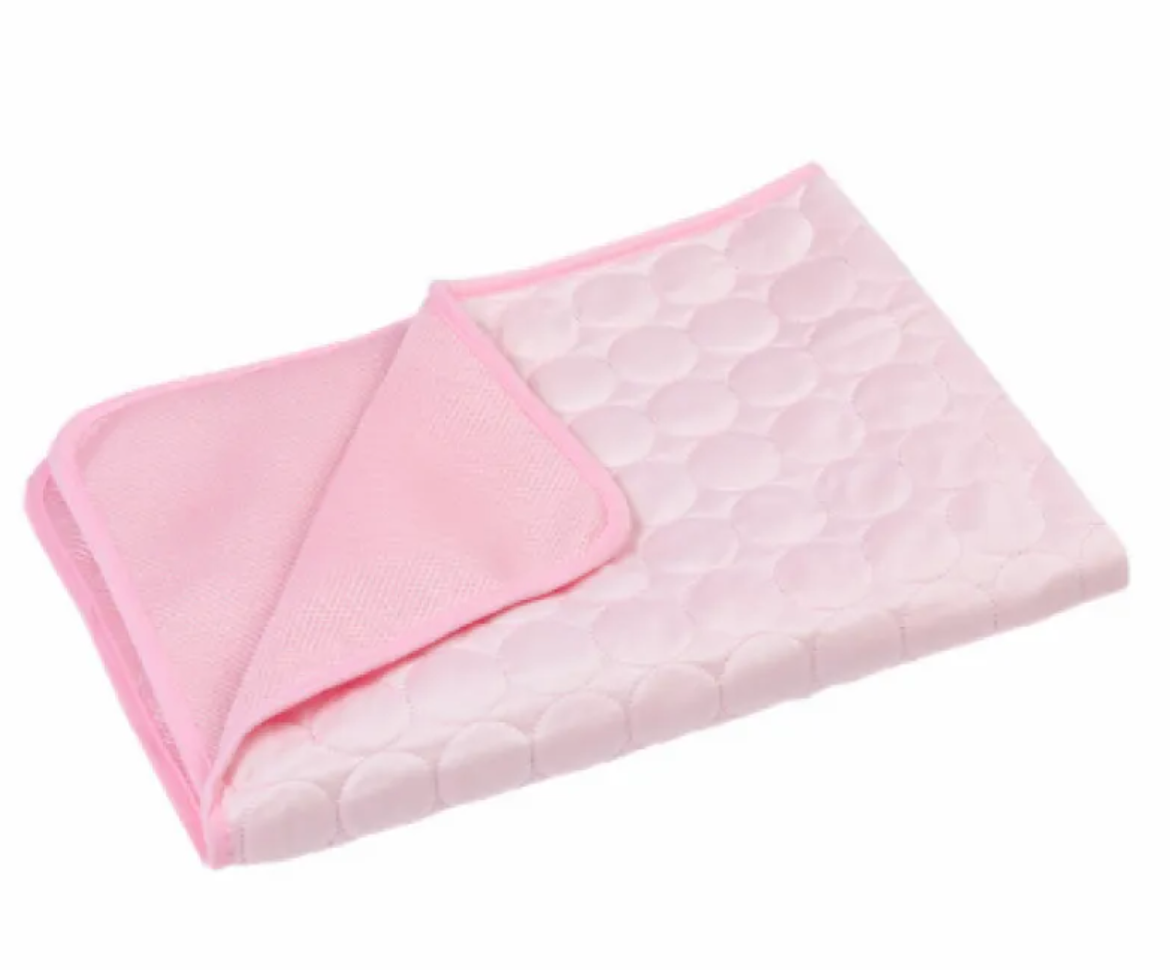 ChillPaw™ Ice Silk Cooling Mat – Instant Cooling Bed for Dogs & Cats